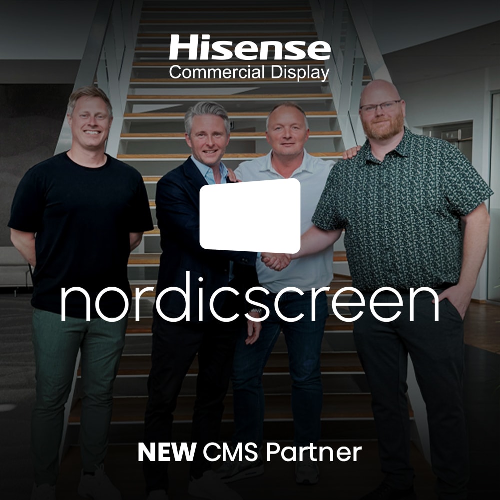 NordicScreen new CMS partner